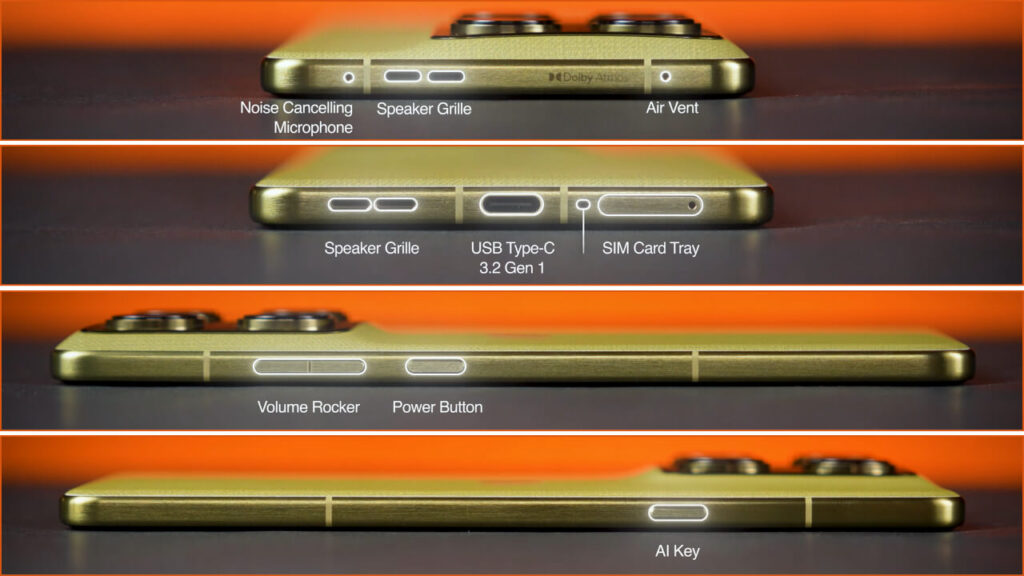 Motorola Signature Ports & Buttons