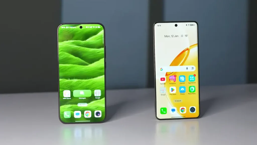 OPPO Reno 15 vs realme 16 Pro Plus Display