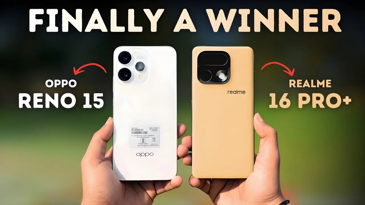 OPPO Reno 15 vs realme 16 Pro Plus