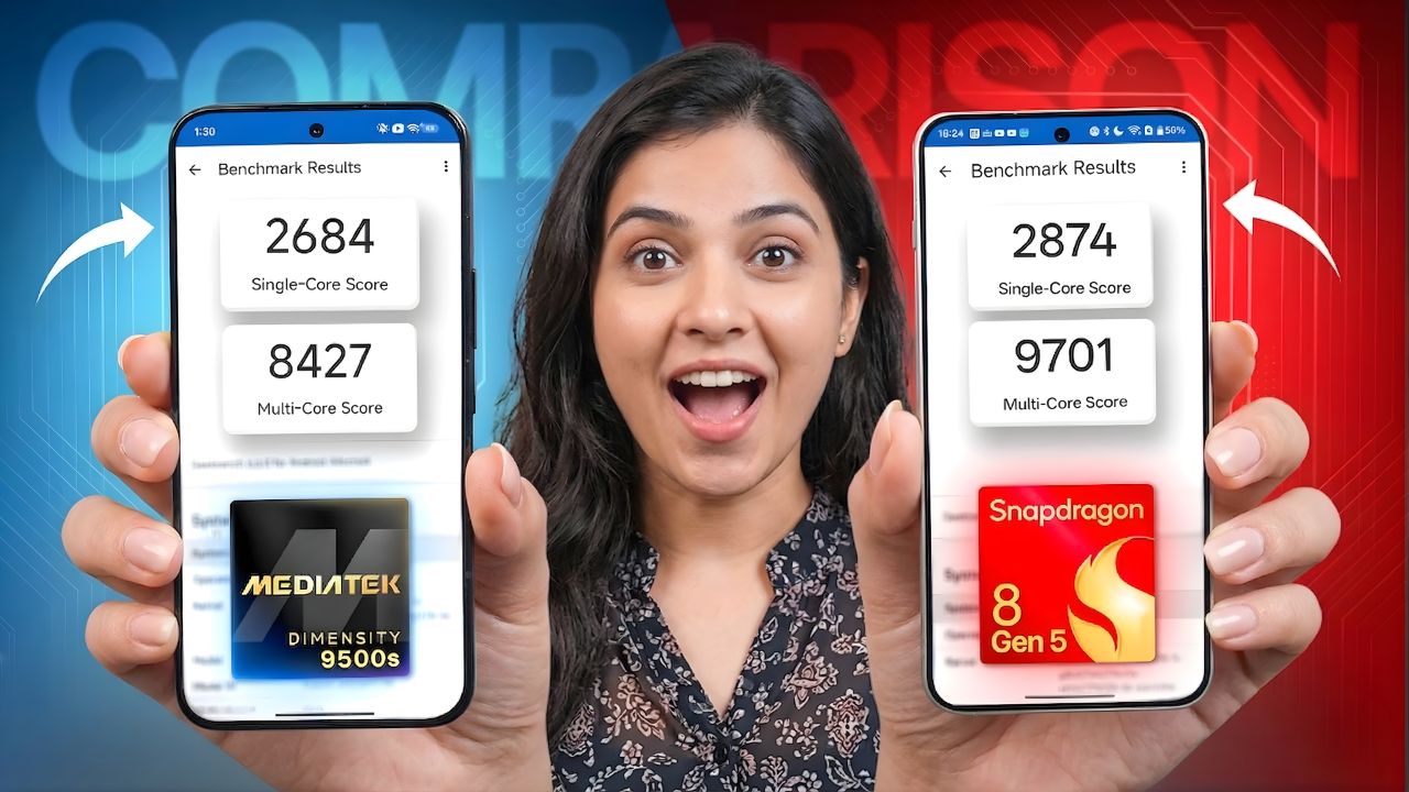 Dimensity 9500s vs Snapdragon 8 Gen 5