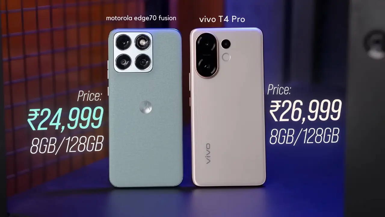 Motorola Edge 70 Fusion vs vivo T4 Pro