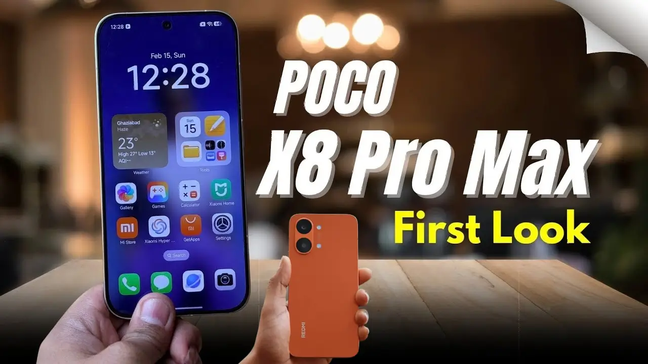 Poco X8 Pro Series Launch