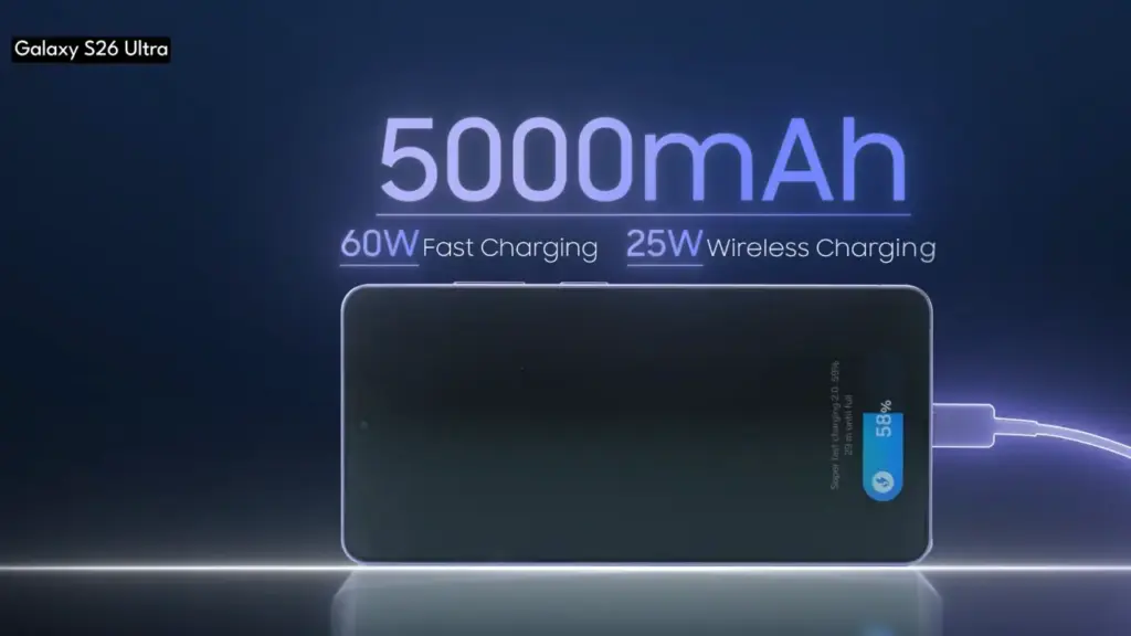 Samsung Galaxy S26 Ultra Battery