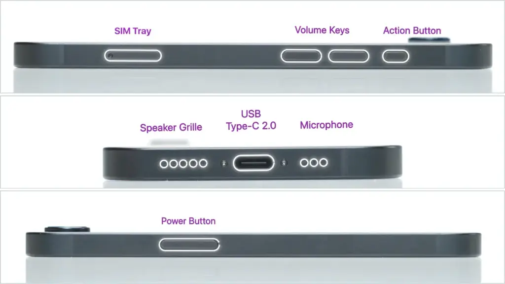 iPhone 17e Ports & Buttons