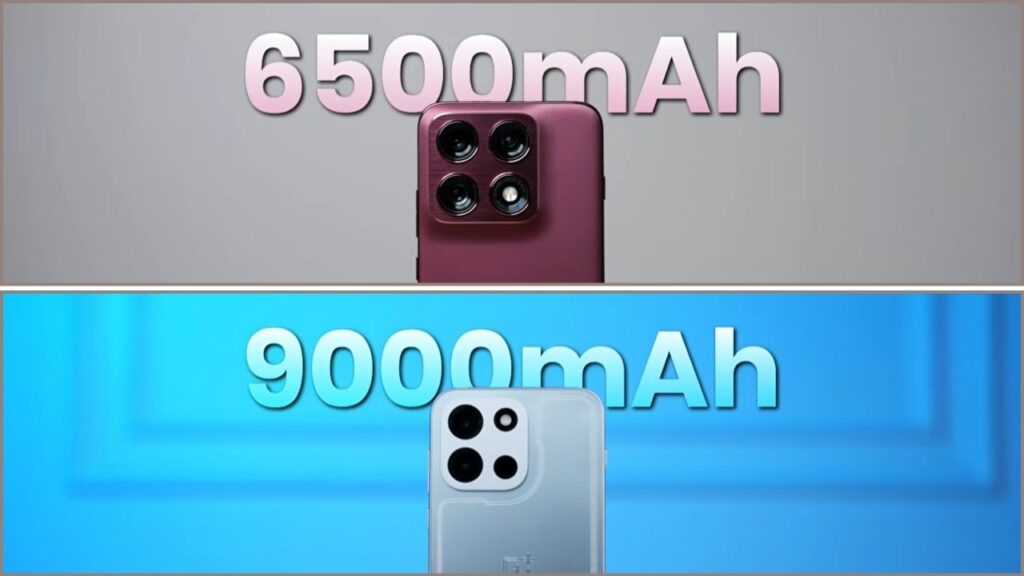 Moto Edge 70 Pro Plus vs OnePlus Nord 6 Battery