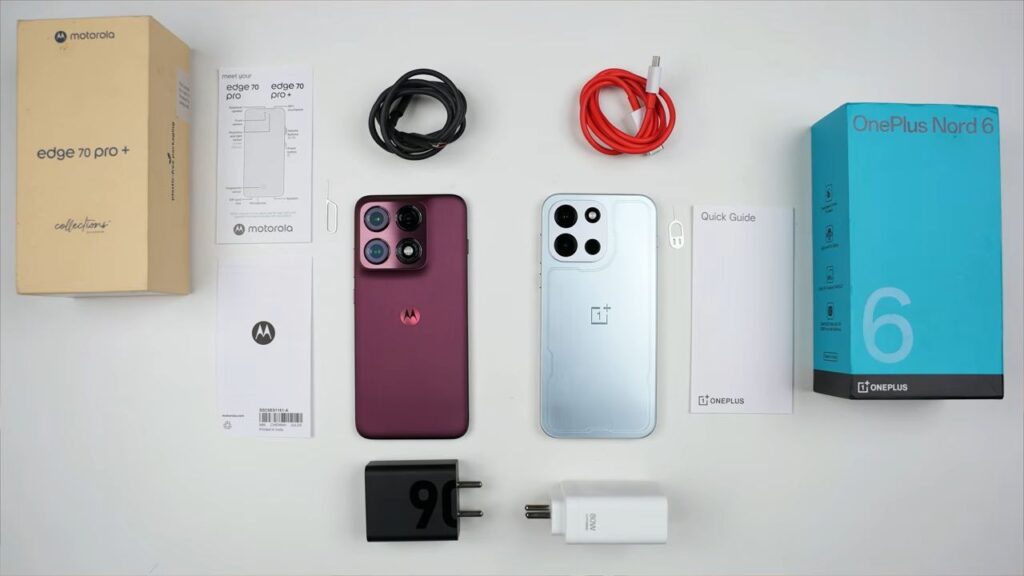 Moto Edge 70 Pro Plus vs OnePlus Nord 6 Unboxing