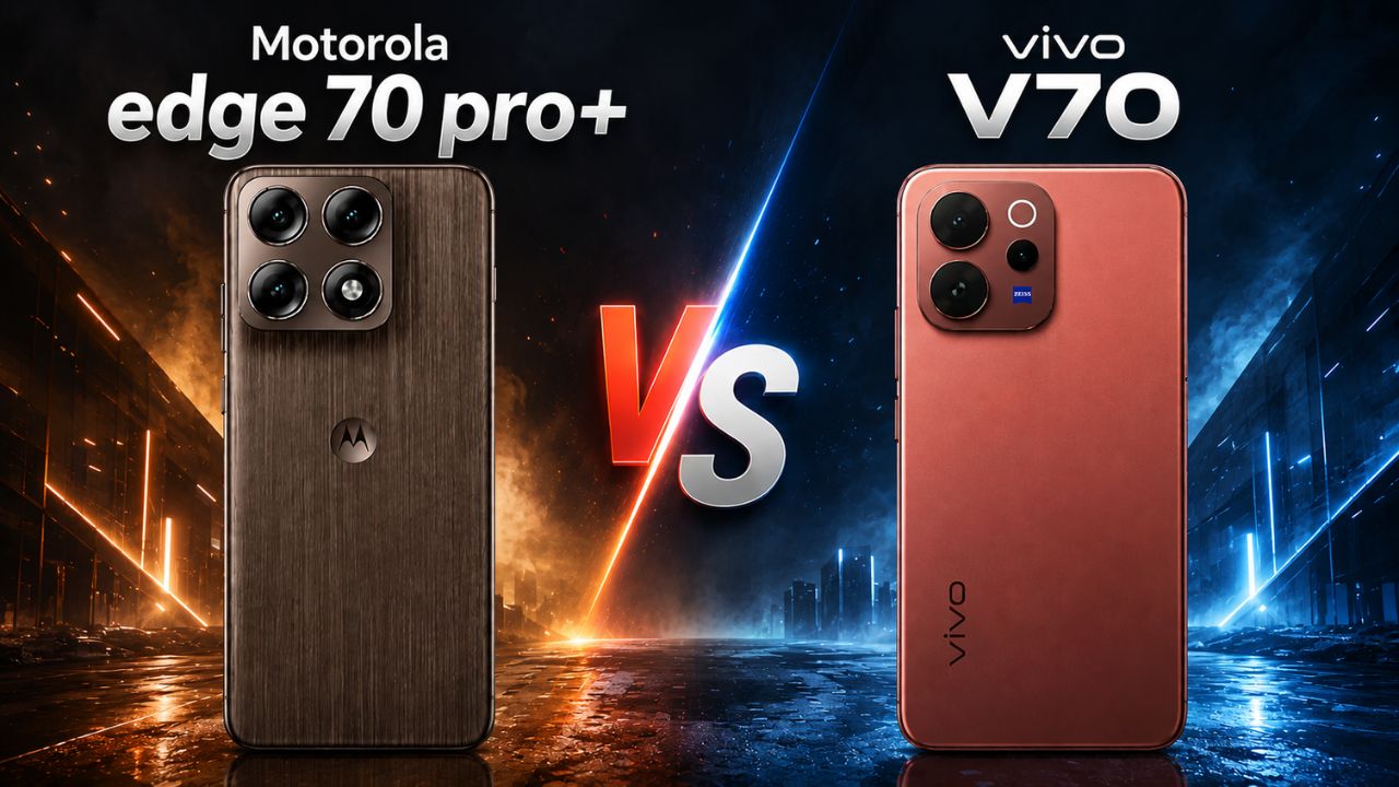 Motorola Edge 70 Pro+ vs vivo V70