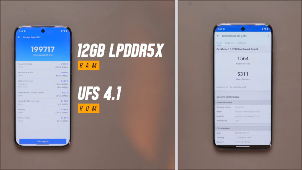 Motorola edge 70 Pro+ Performance